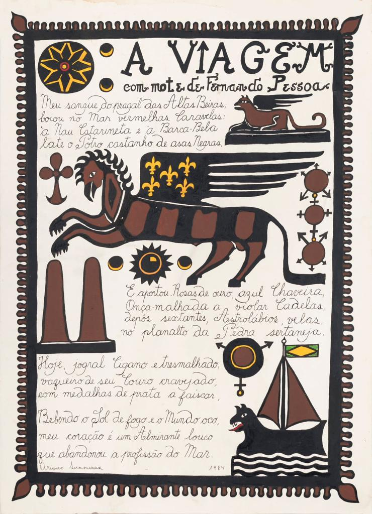 Ariano Suassuna e a Imagem Armorial, photograph