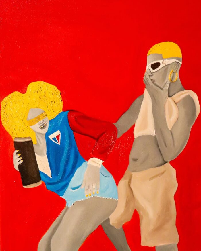 Blecaute artwork, Festa de Preto series, image 1 by CASCA Archive artist, approved editorial image