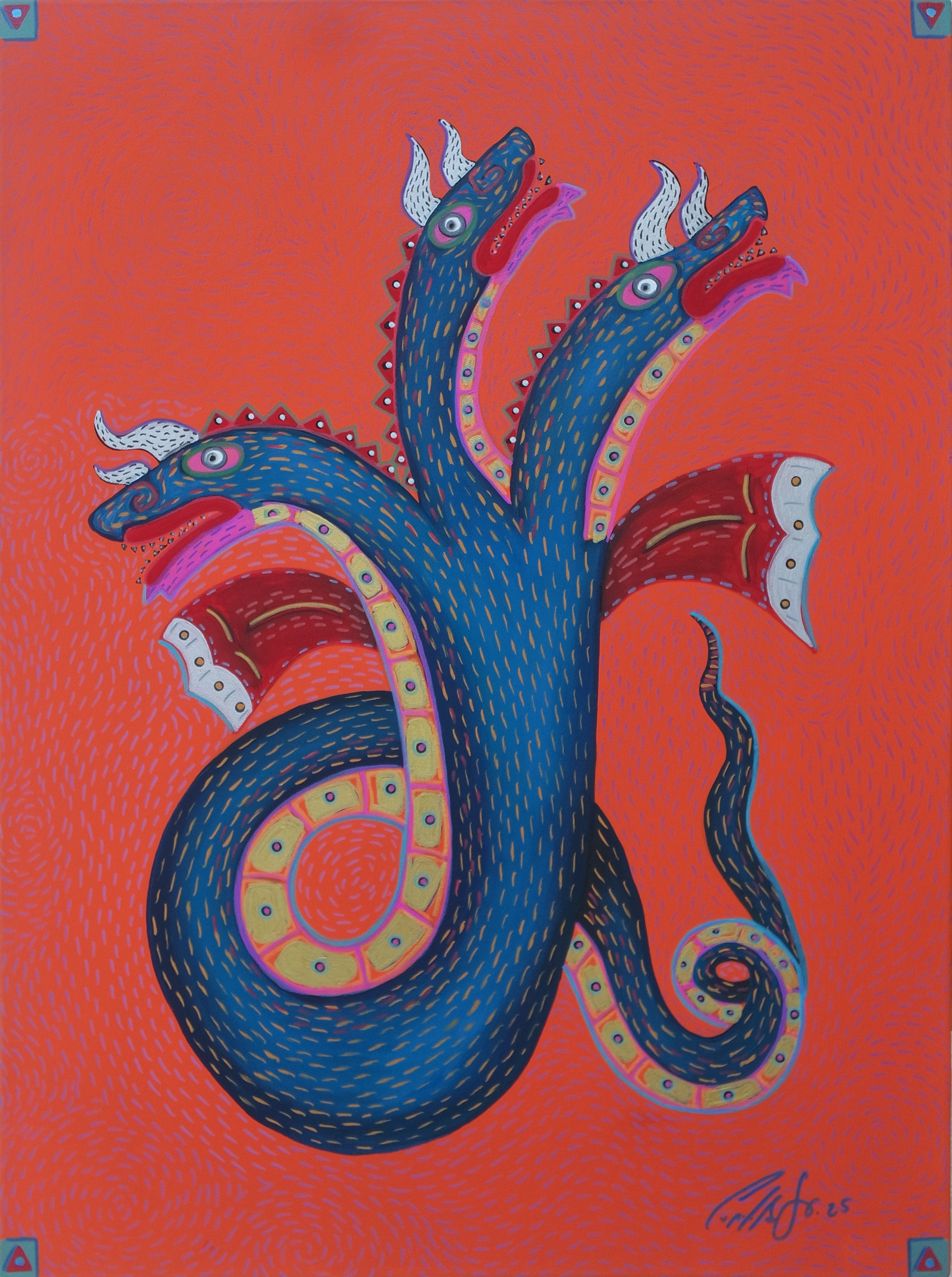 Cardoso Junior artwork, O racional, o sensivel e o espiritual, image 1 by CASCA Archive artist, approved editorial image