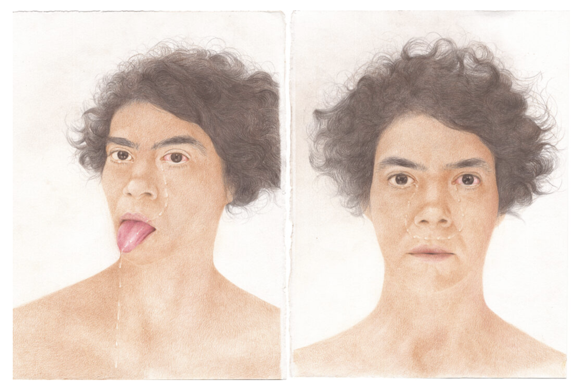 Clara Moreira and the Body Written by Hand, photograph