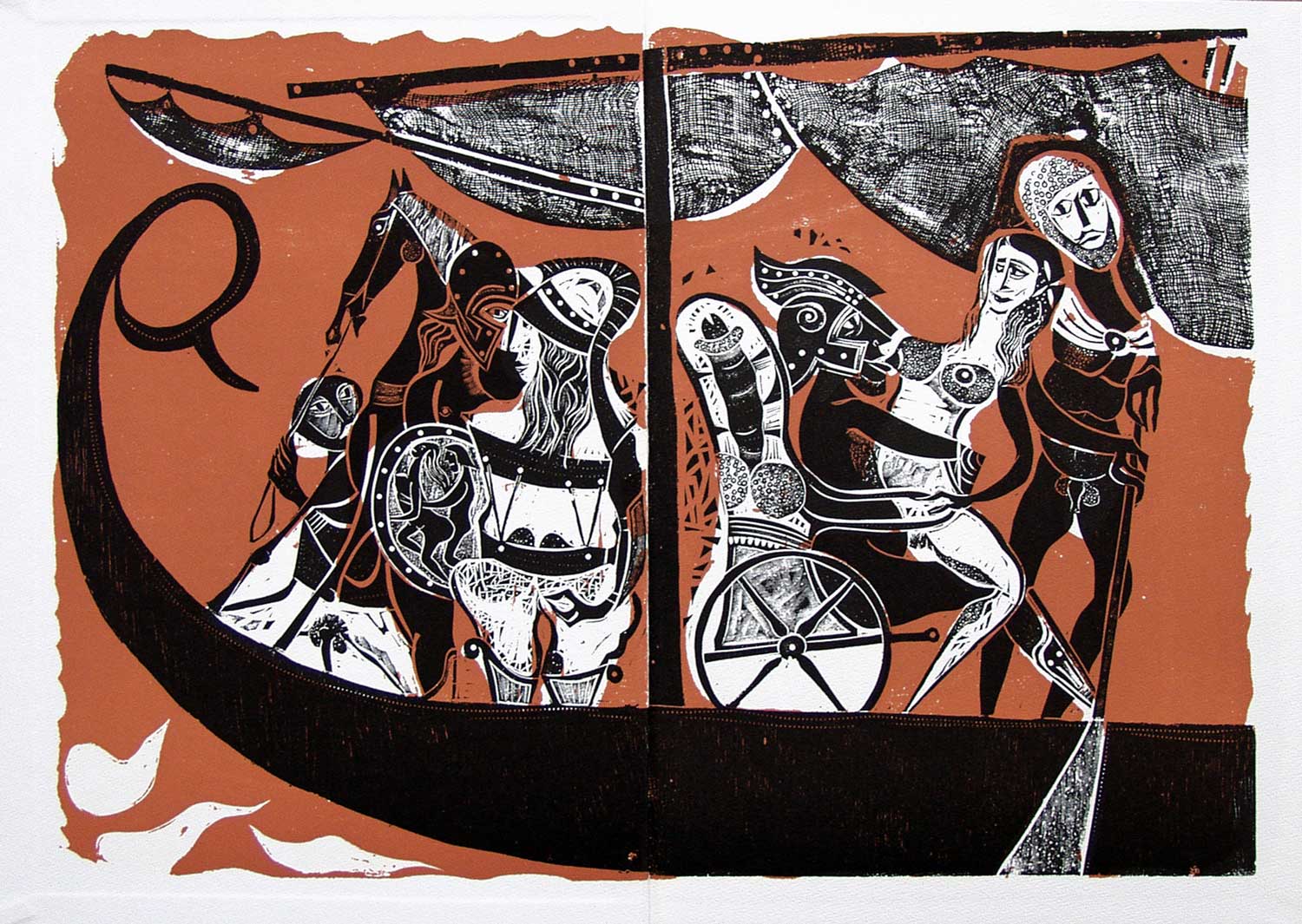 Hansen Bahia: Capturing Bahia's Pulse in Woodcut
