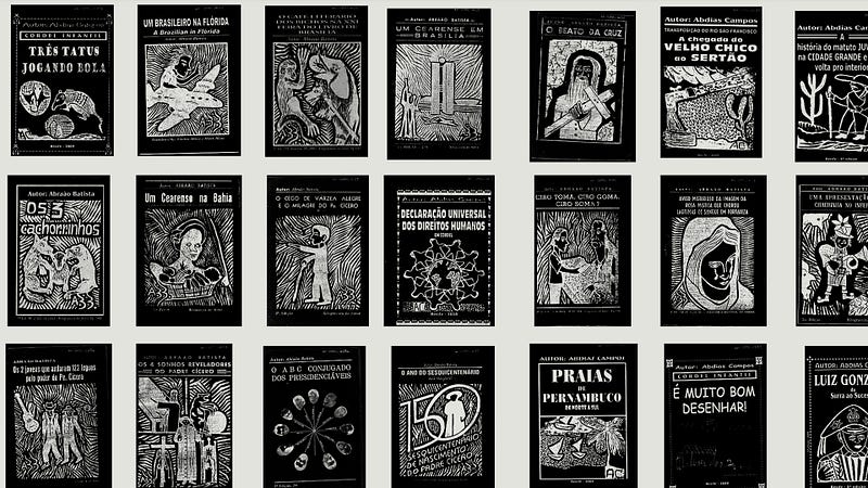 Por que este acervo está em inglês