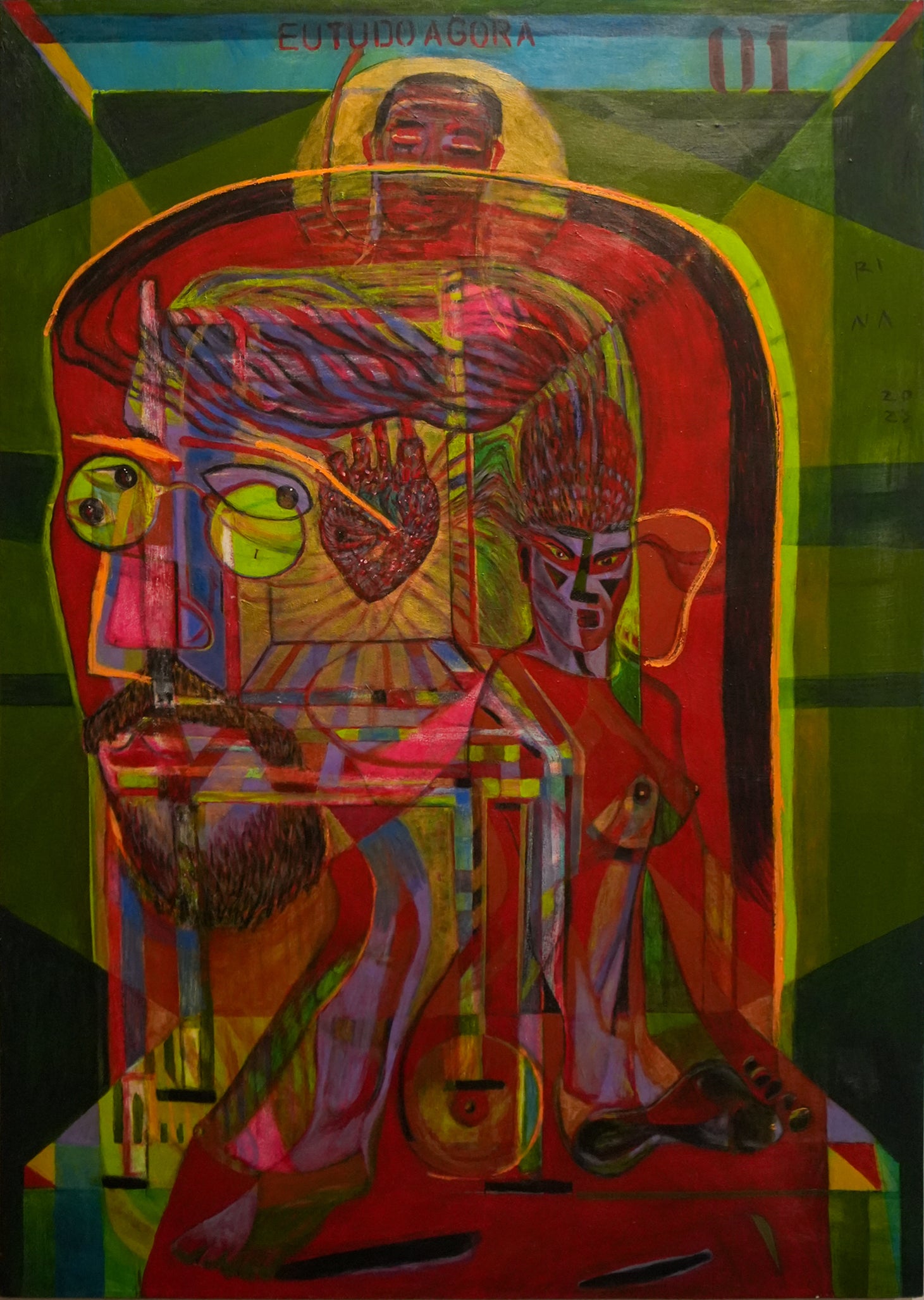 Rinaldo Silva, O olhar esperando sentado by CASCA Archive artist, approved editorial image