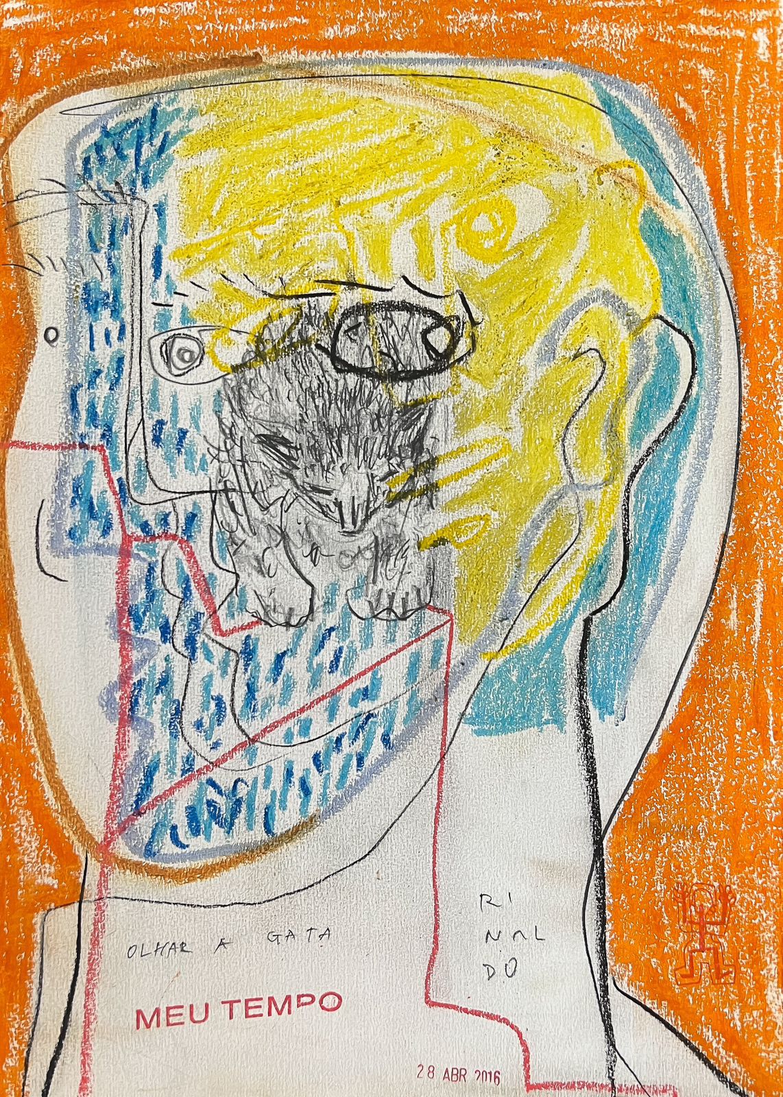 Rinaldo Silva, Olhar a Gata by CASCA Archive artist, approved editorial image