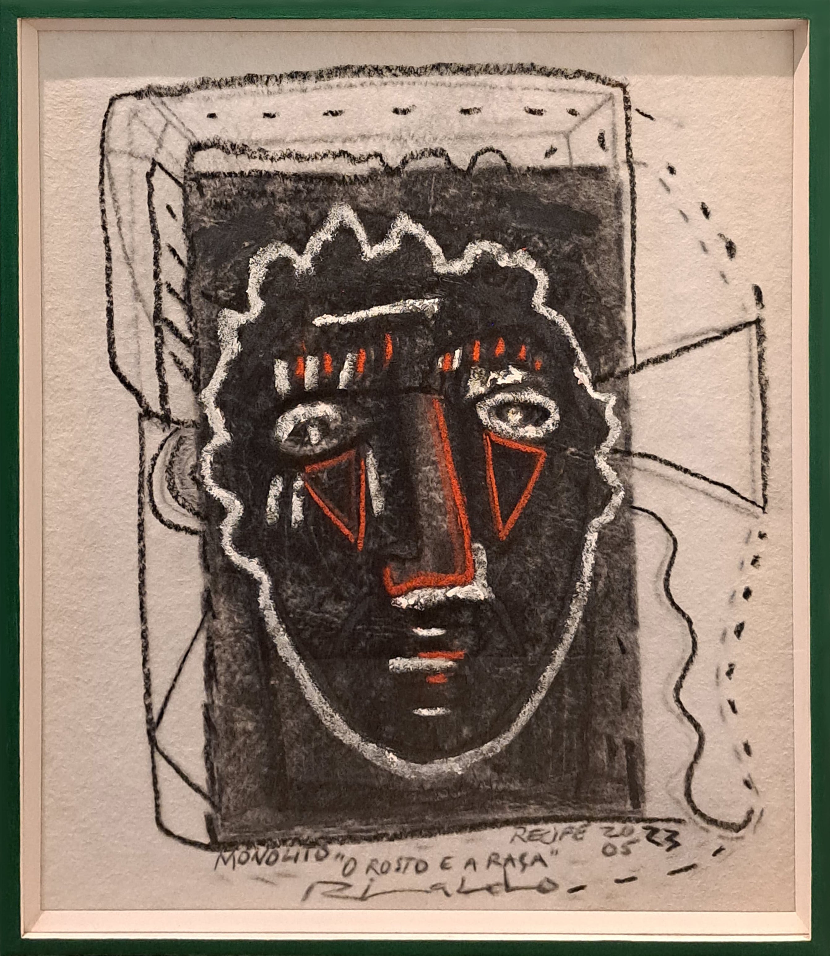 Rinaldo Silva, O Rosto e a Raca by CASCA Archive artist, approved editorial image