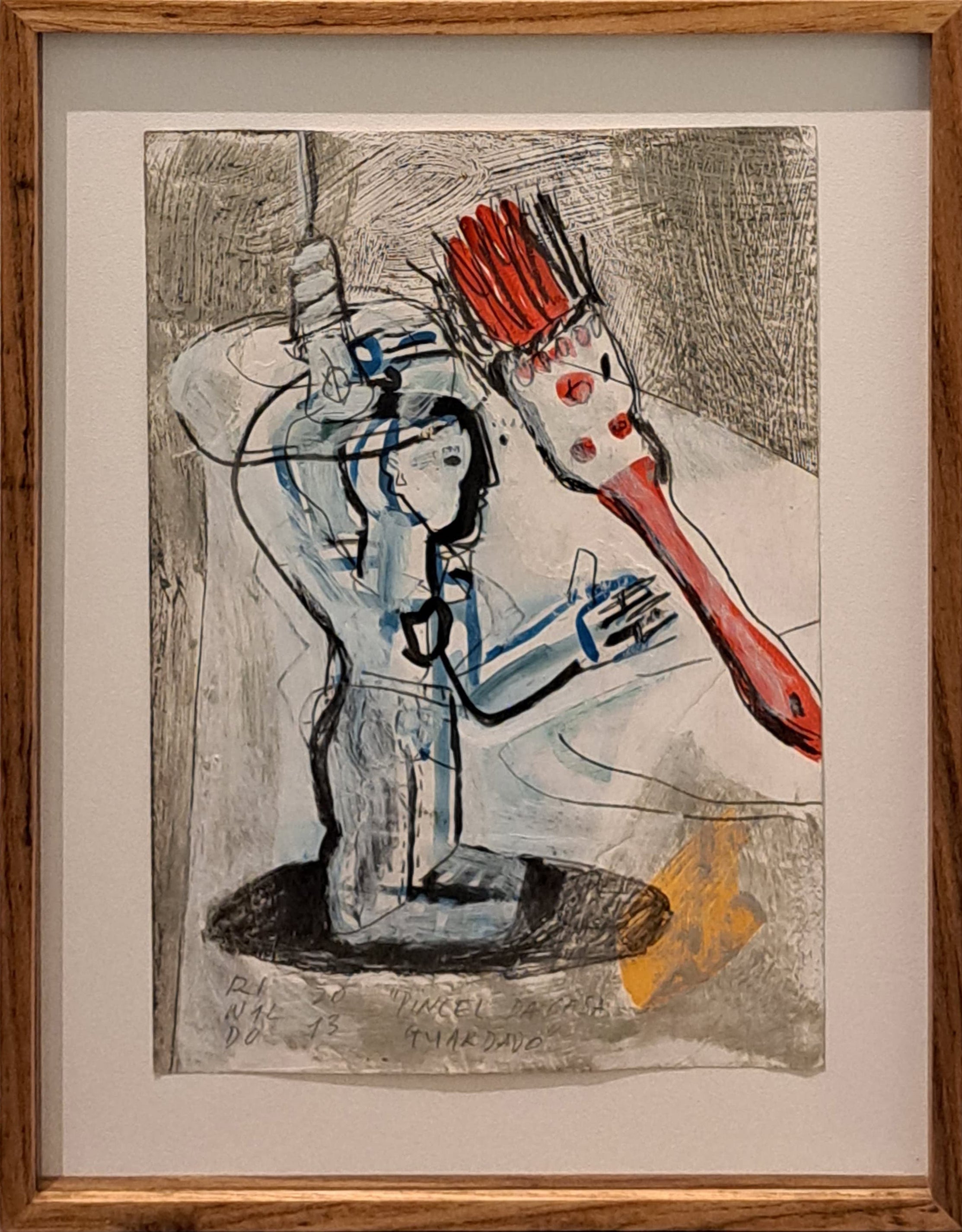 Rinaldo Silva, Pincel da casa guardado by CASCA Archive artist, approved editorial image