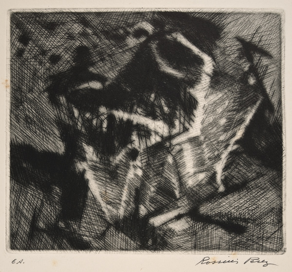 Rossini Perez - Drypoint